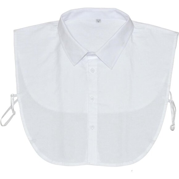 Detachable Cotton Shirt Collar Unisex Adjustable Eco-Friendly Stylish Accessory main image 9